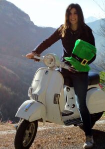 maddalena in vespa