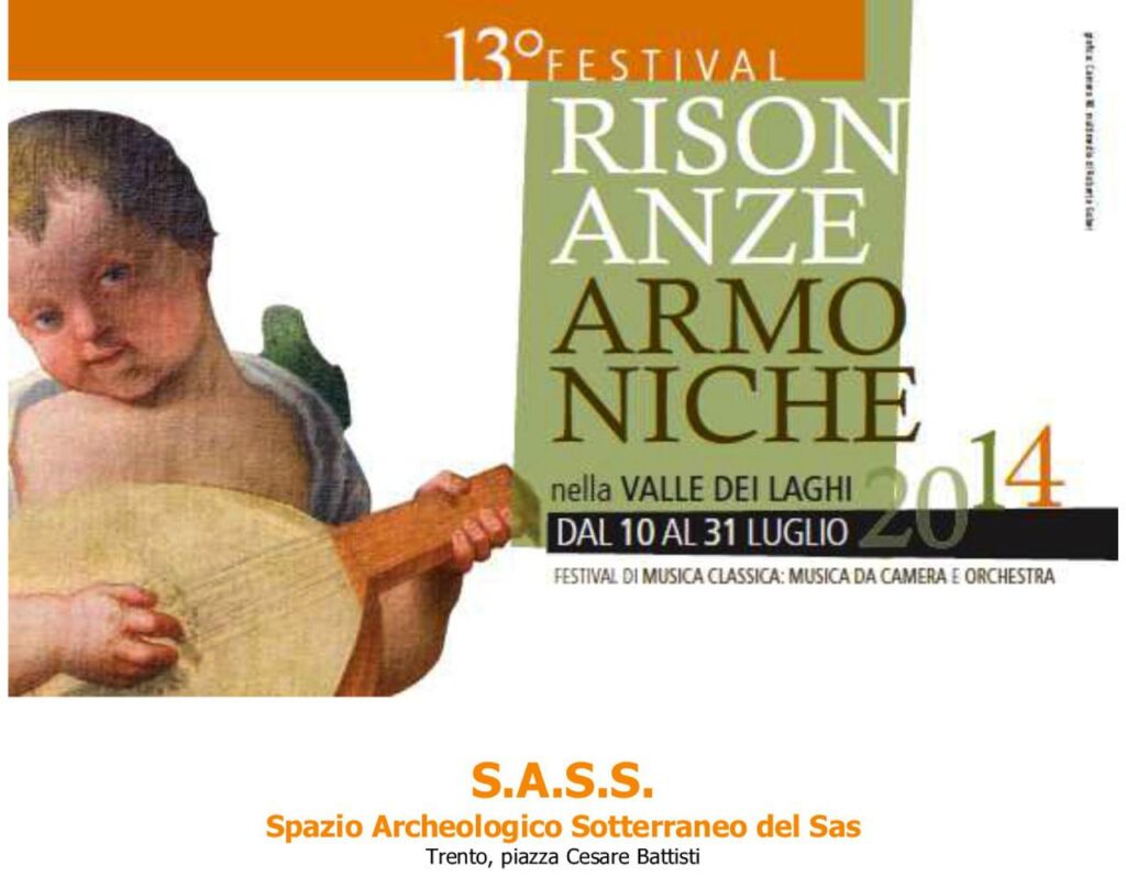 Risonanze armoniche, 18 e 29 luglio 2014