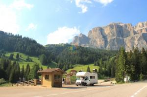 Con il camper tra le Dolomiti