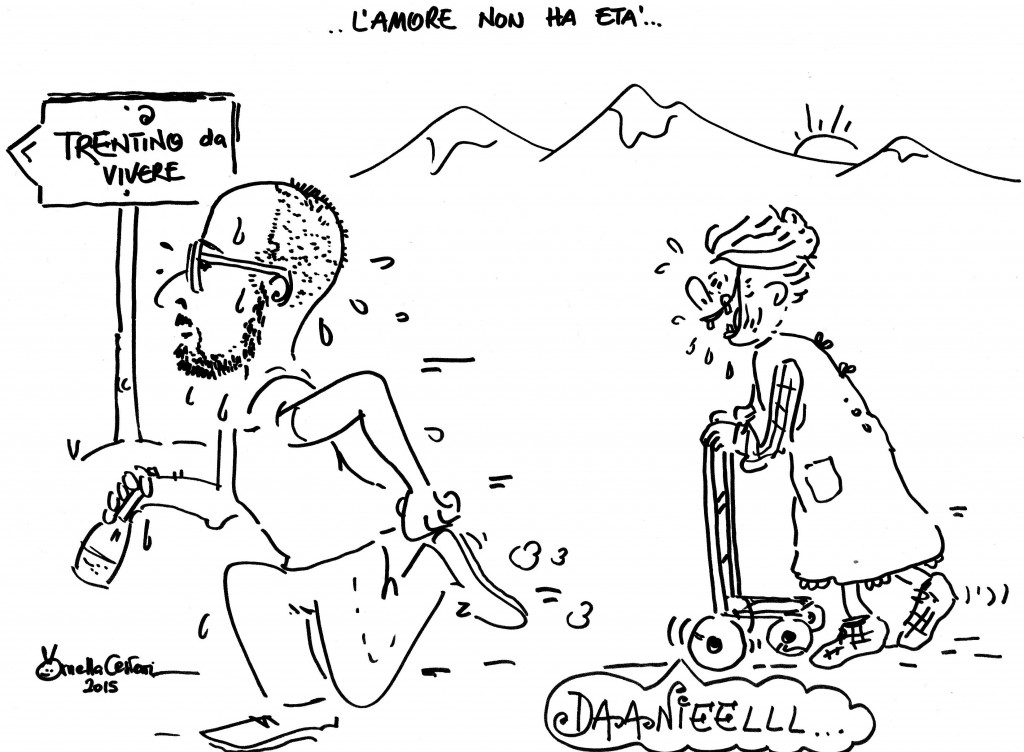 Daniel Cerami scappa da vecchia