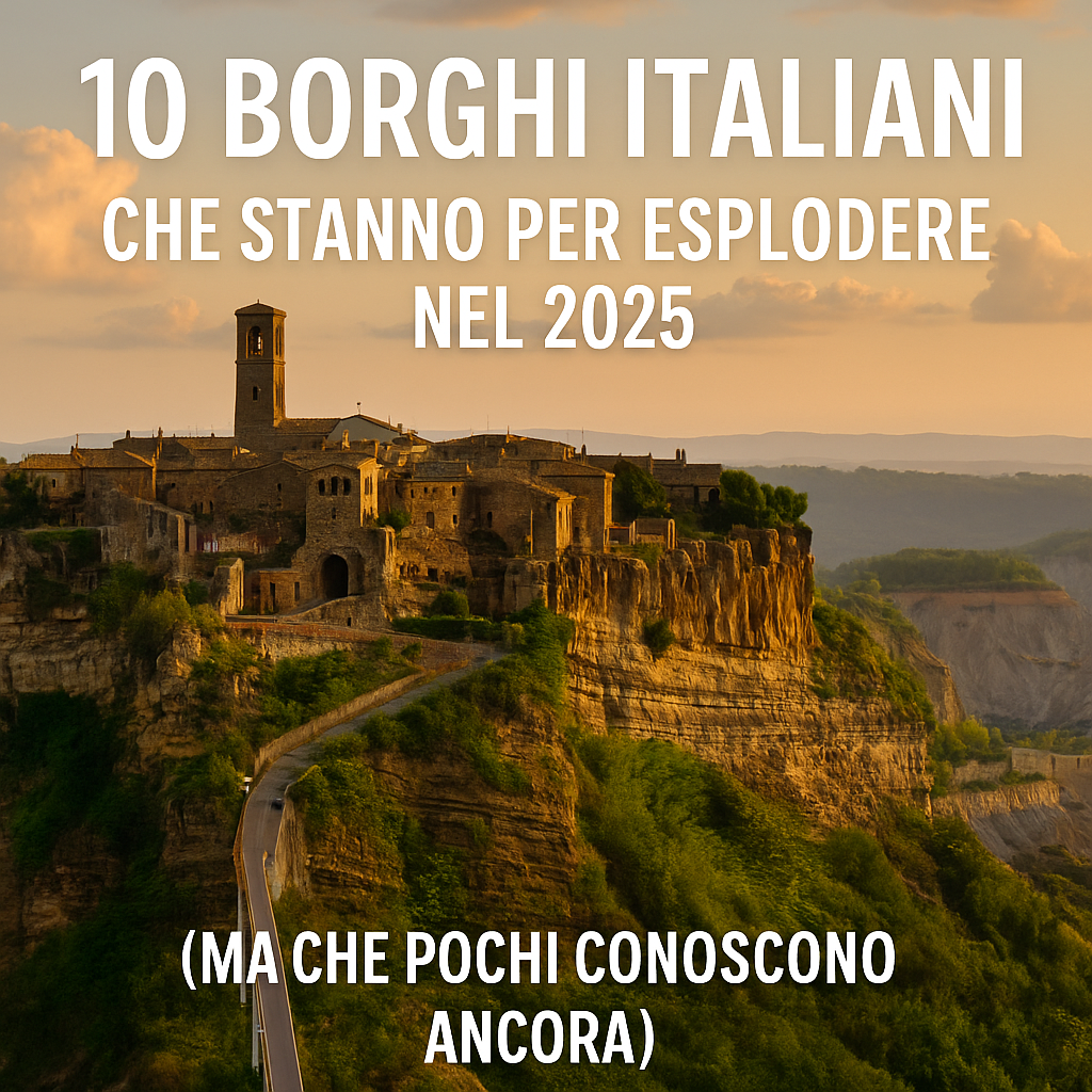 10 BORGHI ITALIANI CHE STANNO PER ESPLODERE