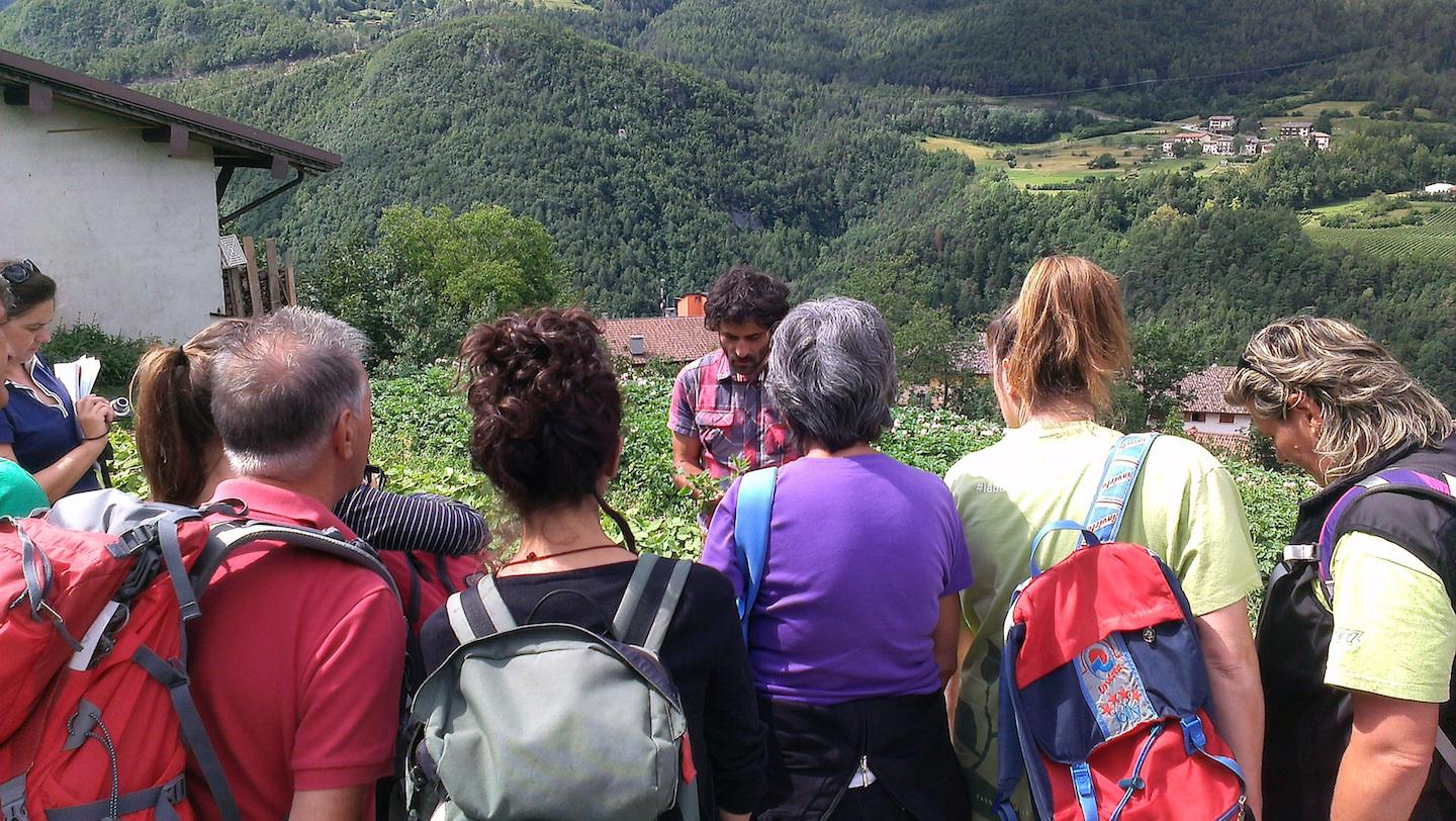 UNA GIORNATA CON "A SEMINAR LA BUONA PIANTA" TRA LA VALLARSA E ROVERETO