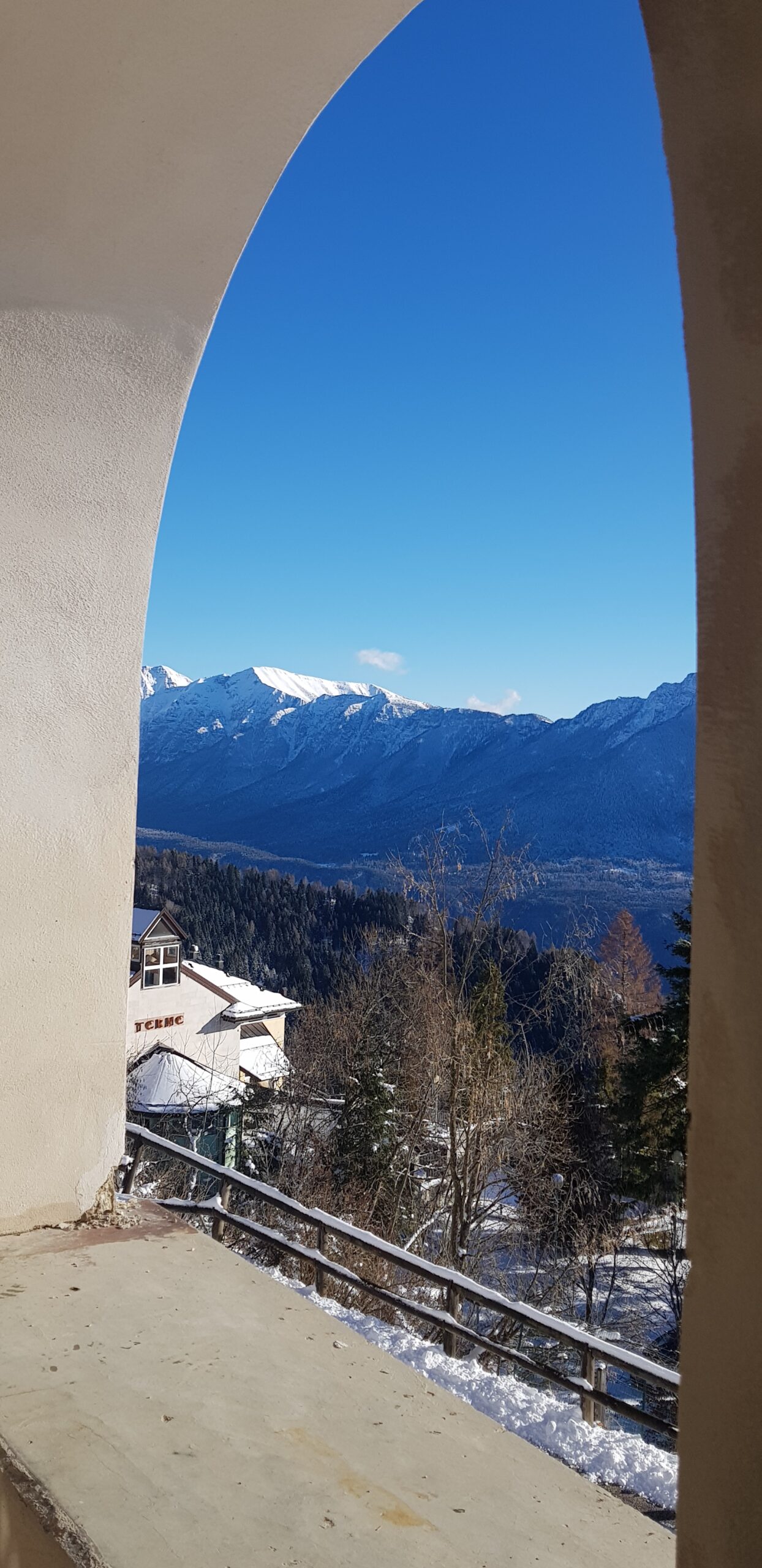 TERME DI VETRIOLO TERRAZZA PANORAMICA SUL TRENTINO