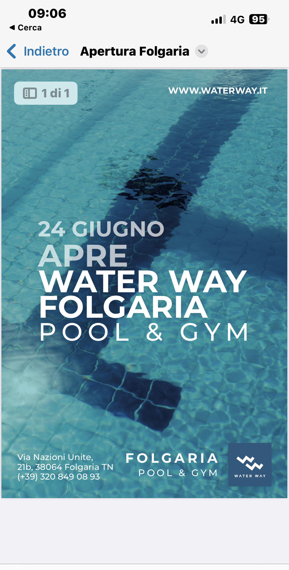 WATER WAY RIAPRE LA – PISCINA – FOLGARIA @alpecimbra