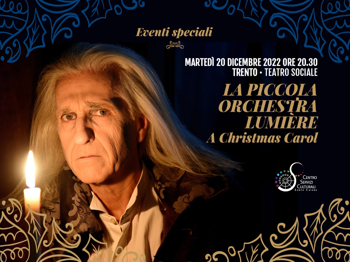 A CHRISTMAS CAROL CON LA PICCOLA ORCHESTRA LUMIÈRE
