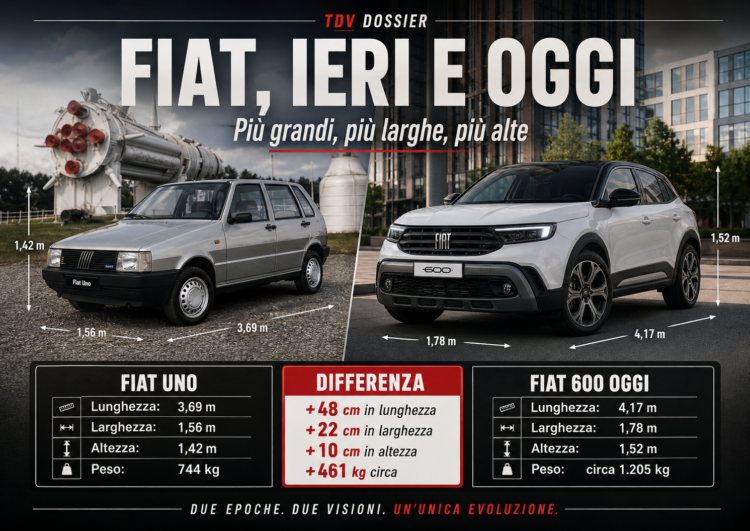 EMISSIONI E PESO: FIAT UNO CONTRO AUTO DI OGGI. DOSSIER