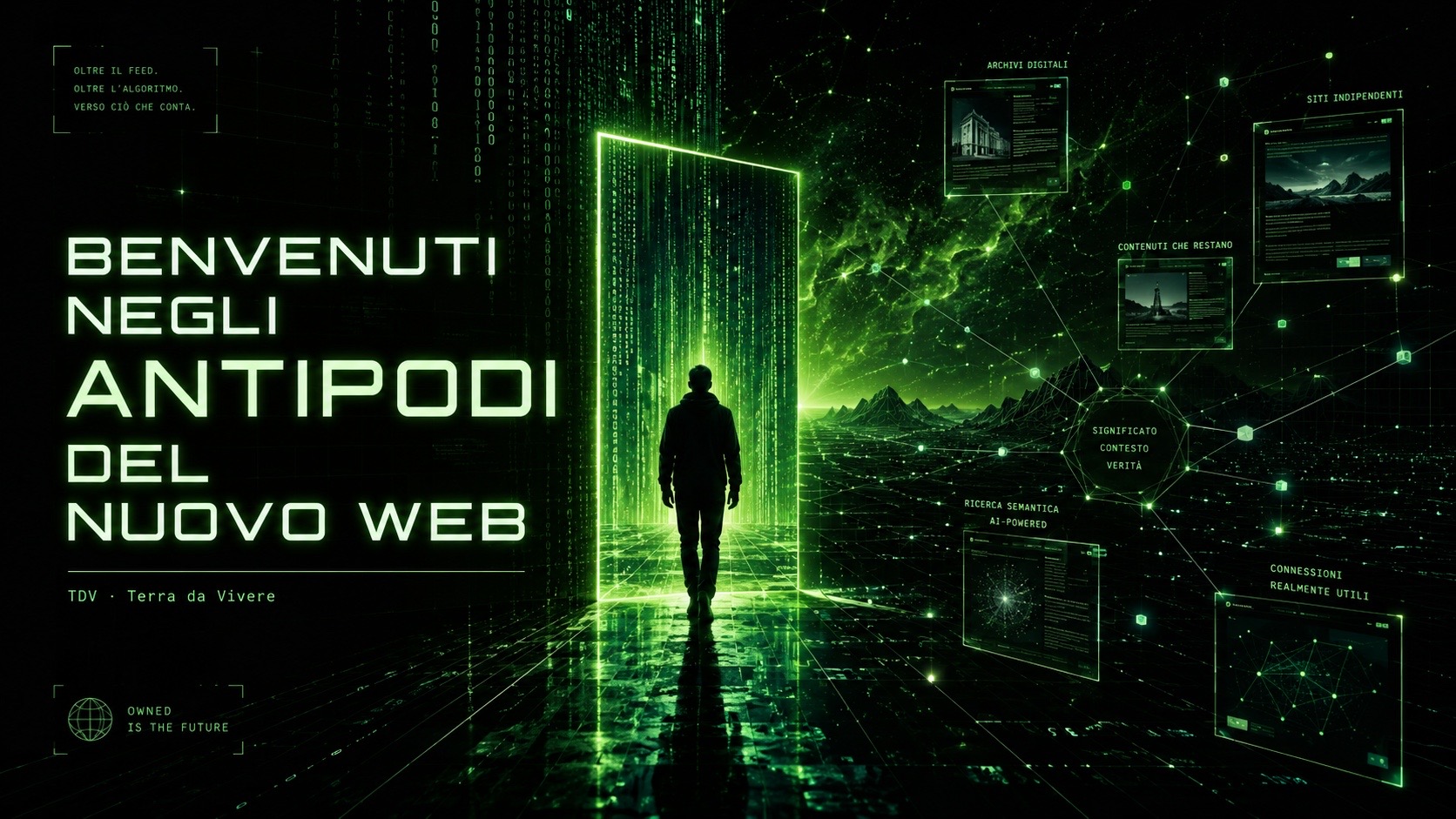 Benvenuti neGli antipodi del nuovo web
