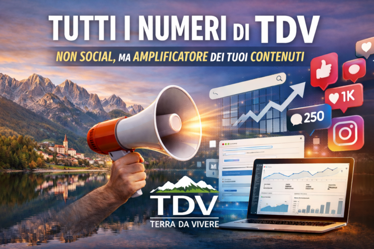 TDV: NON SOCIAL, MA IL TUO AMPLIFICATORE. I NUMERI 2025