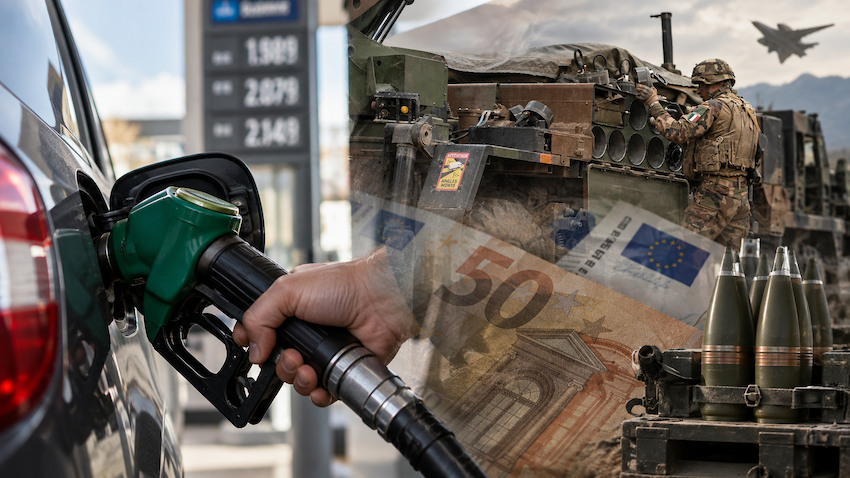 Stiamo pagando il riarmo alla pompa? Benzina, diesel e il vero prezzo dell’Europa