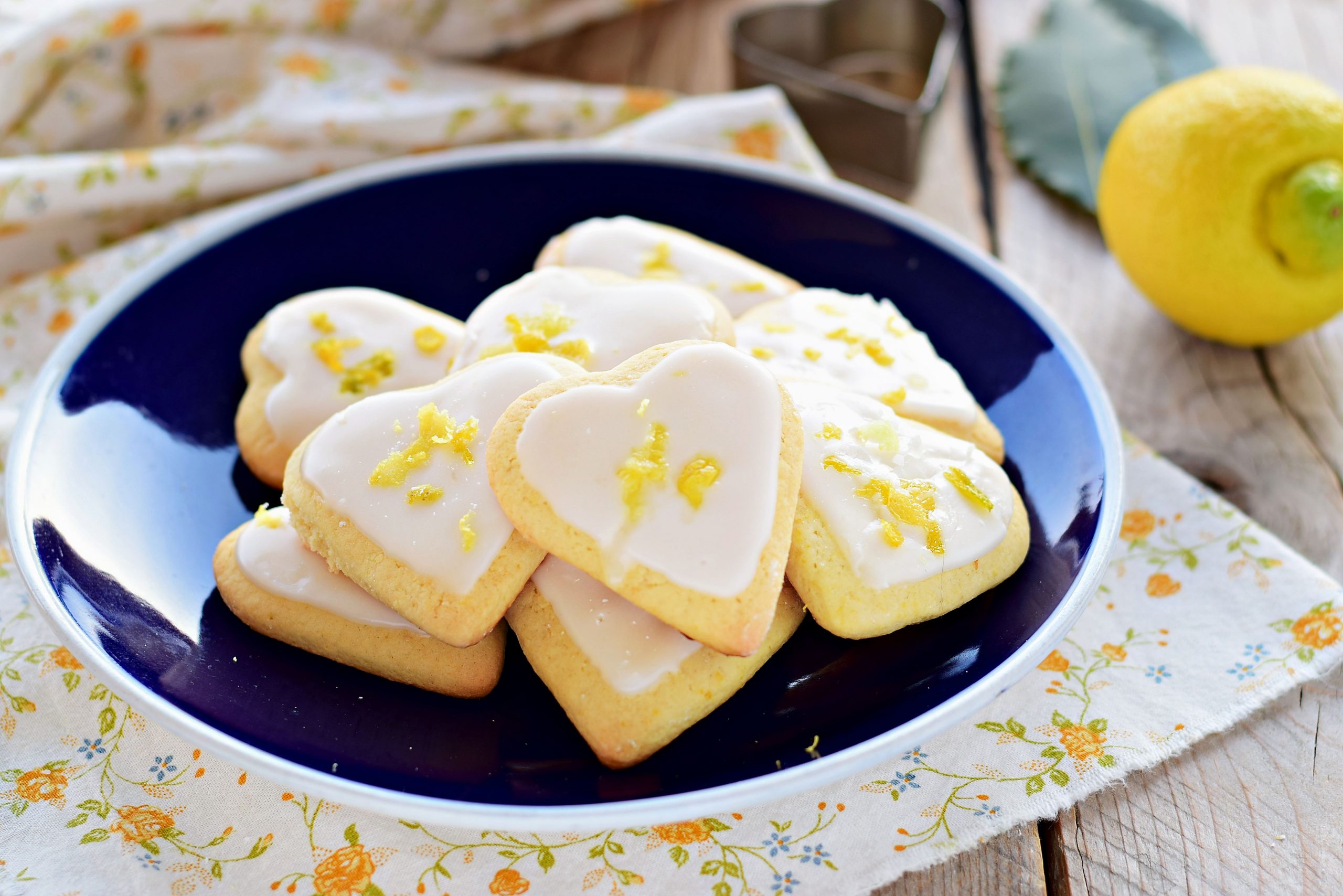I BISCOTTI DI NATALE DELLA ROSI: CUORI AL LIMONE