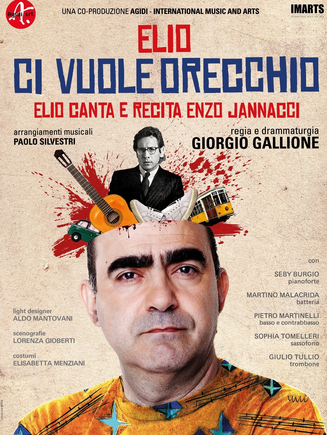 CI VUOLE ORECCHIO. Elio canta e recita Enzo Jannacci