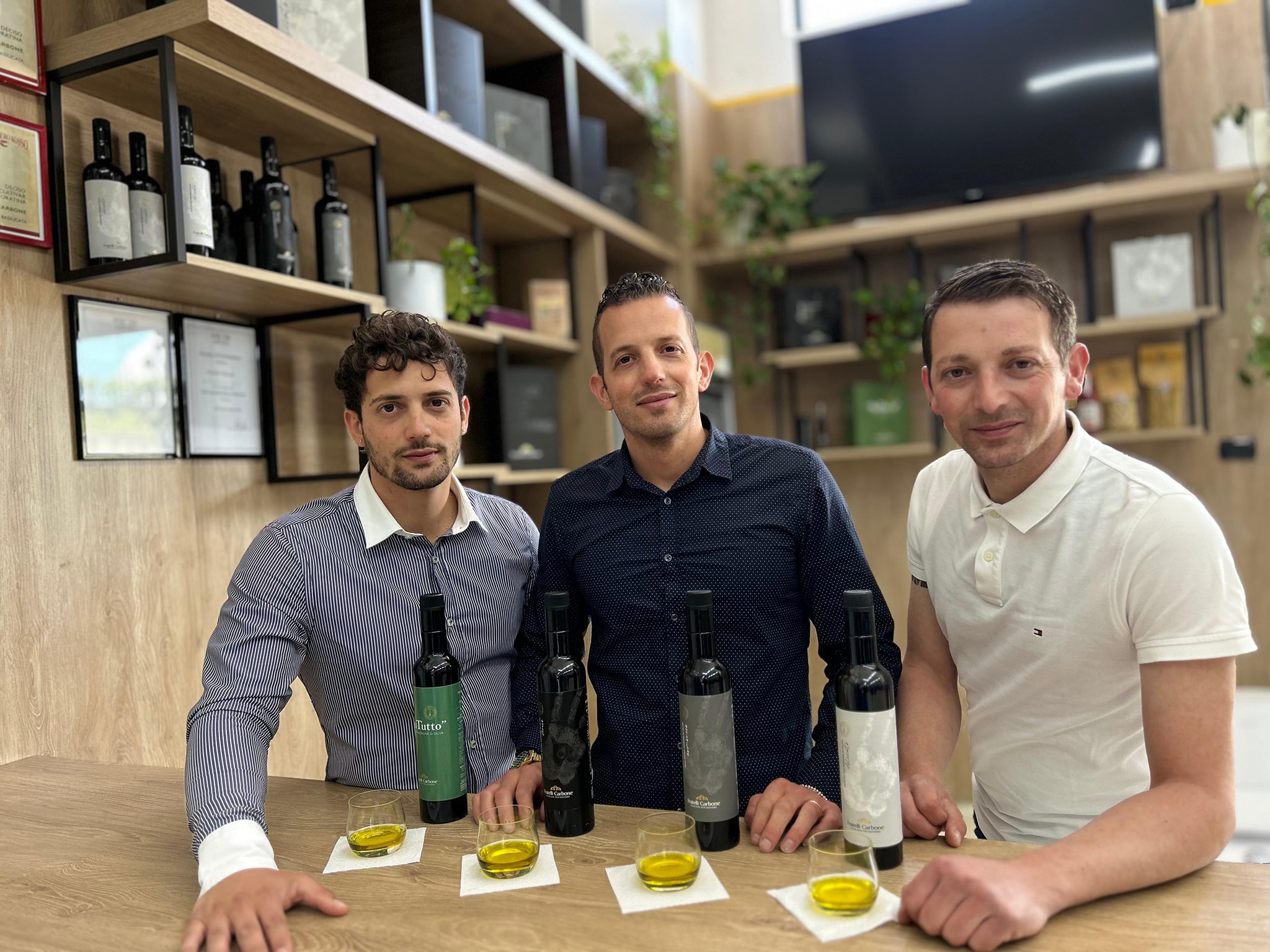 FRATELLI CARBONE: OLIO EXTRA VERGINE DA GAMBERO ROSSO