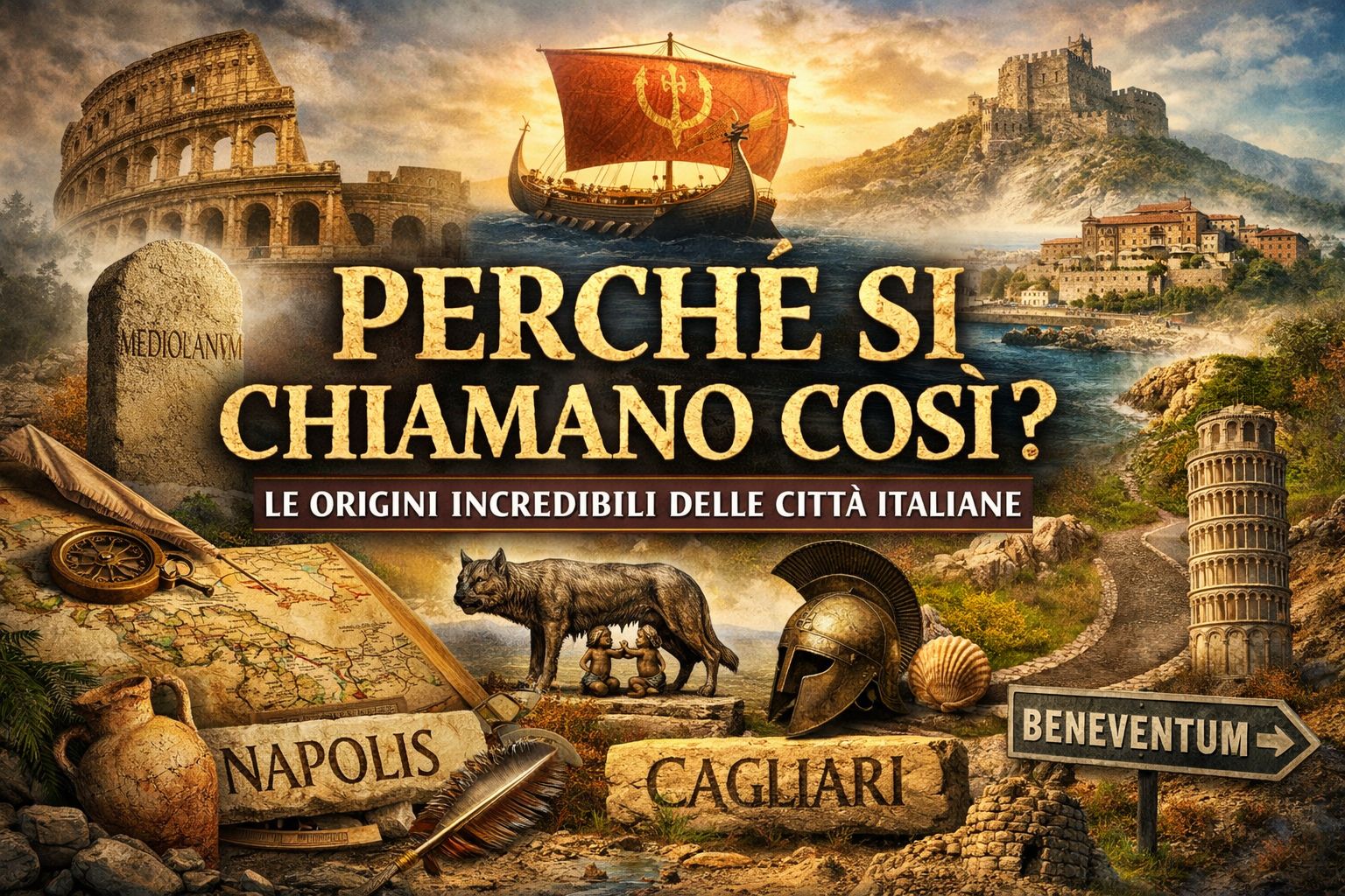 SAI PERCHE’ SI CHIAMANO COSI’  QUESTE CITTA’ ?