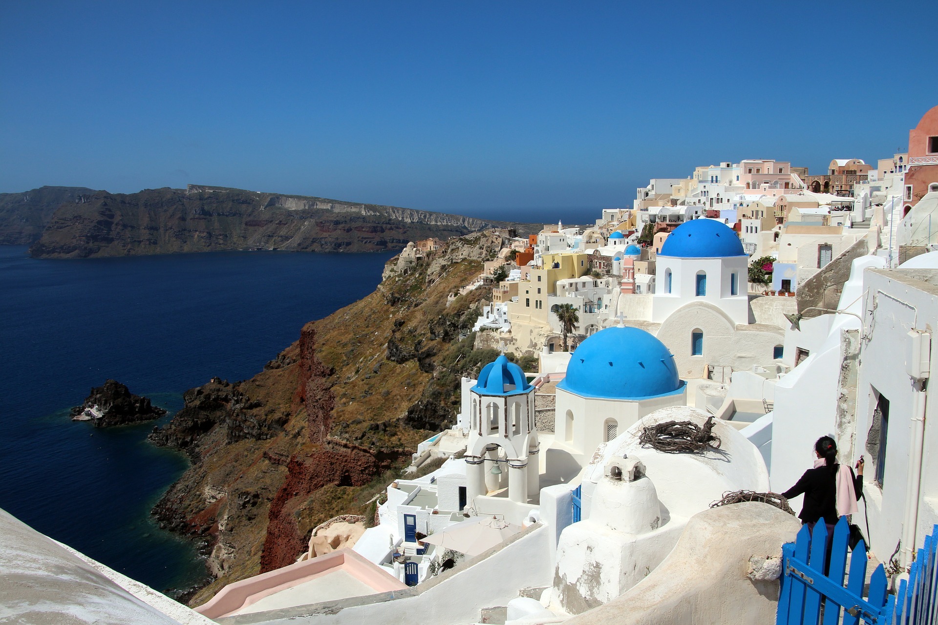 I quattro speroni di Santorini: Imerovigli