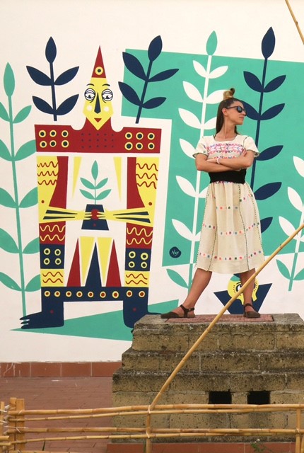 DAI LOGHI AI MURALES, DALLE CAMPAGNE PROMOZIONALI ALLE ILLUSTRAZIONI, NADIA GROFF CREA FORMA CON IL VISUAL DESIGN